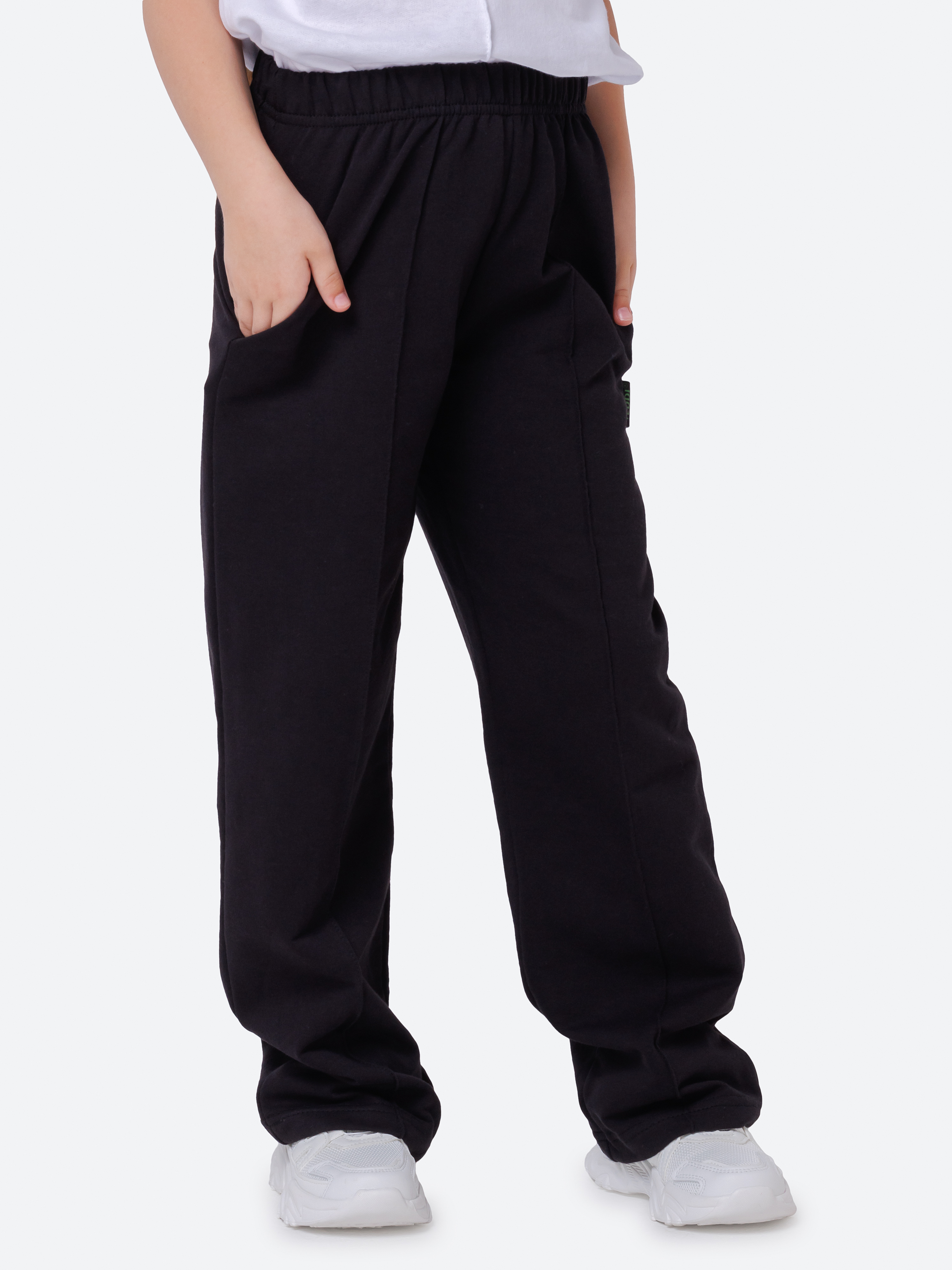 Брюки VEDDI 6040фп-2025-чёрный - фото 1