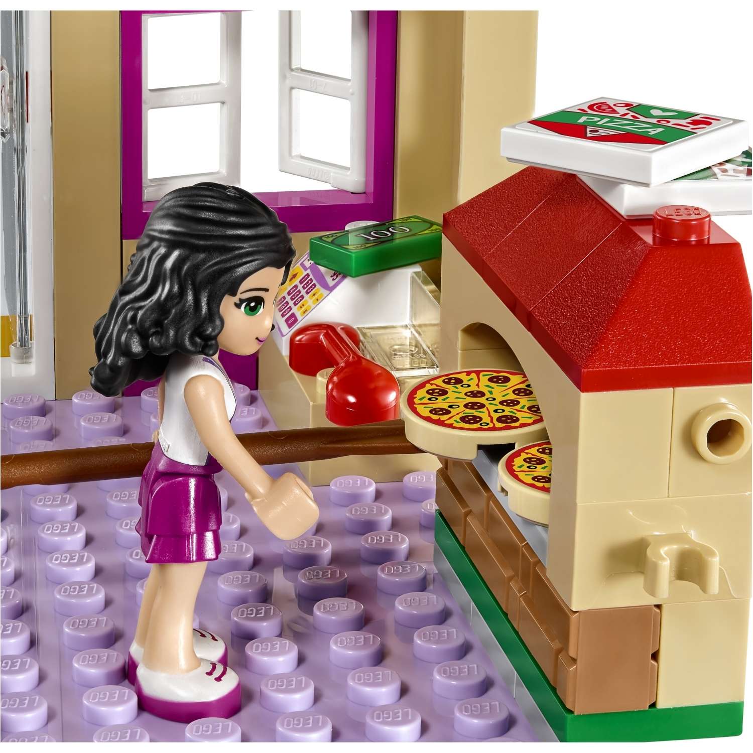 Конструктор LEGO Friends Пиццерия блочный - фото 8