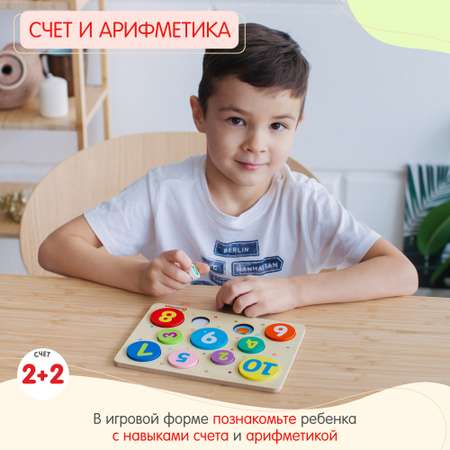 Игрушка Alatoys сортер Веселая арифметика