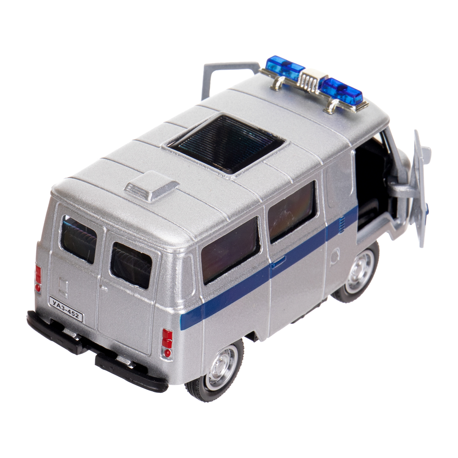 Полицейская машина Технопарк УАЗ Буханка Полиция 409987 - фото 5