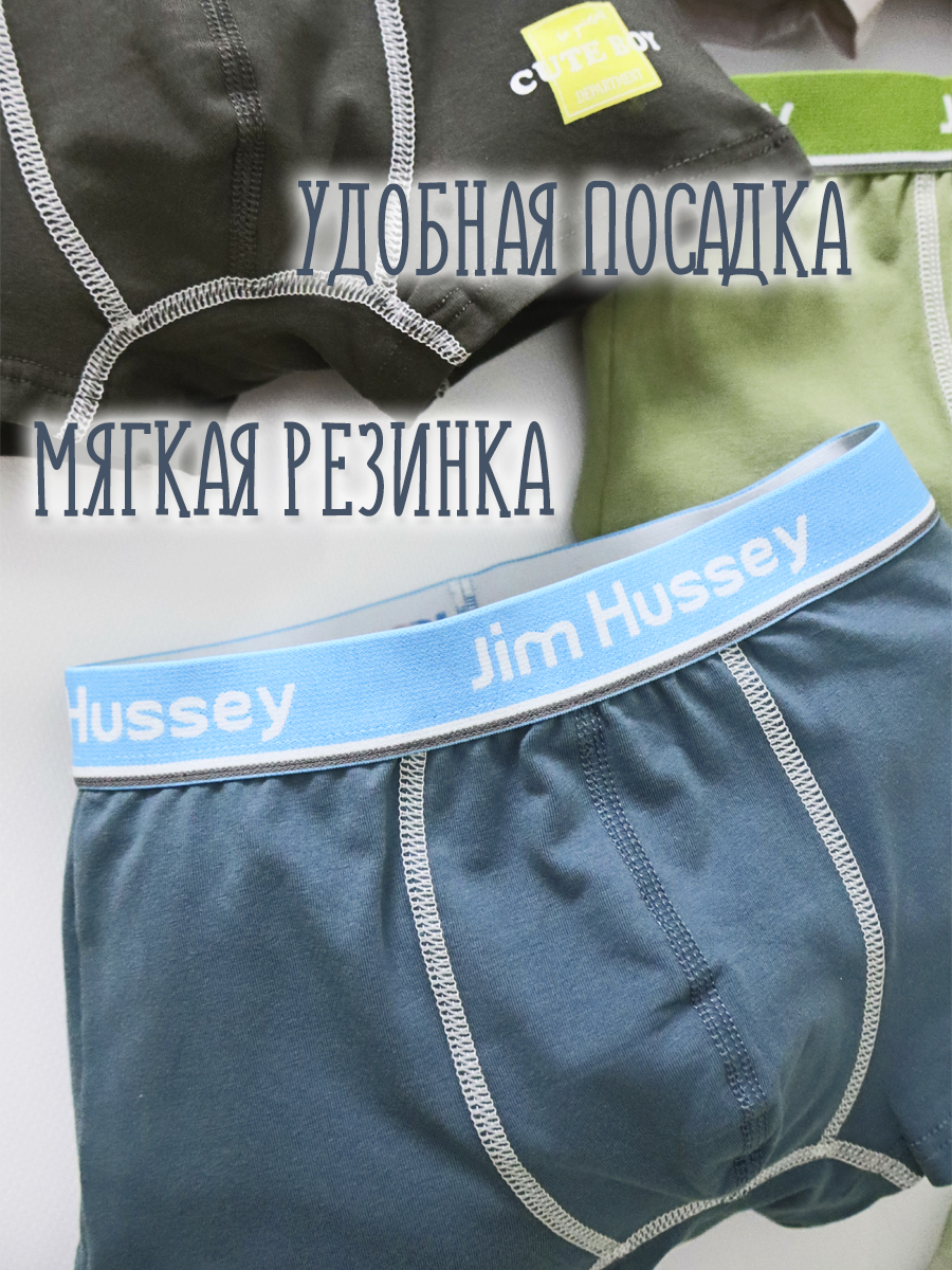 Трусы 4 шт Jim Hussey 30007 - фото 4