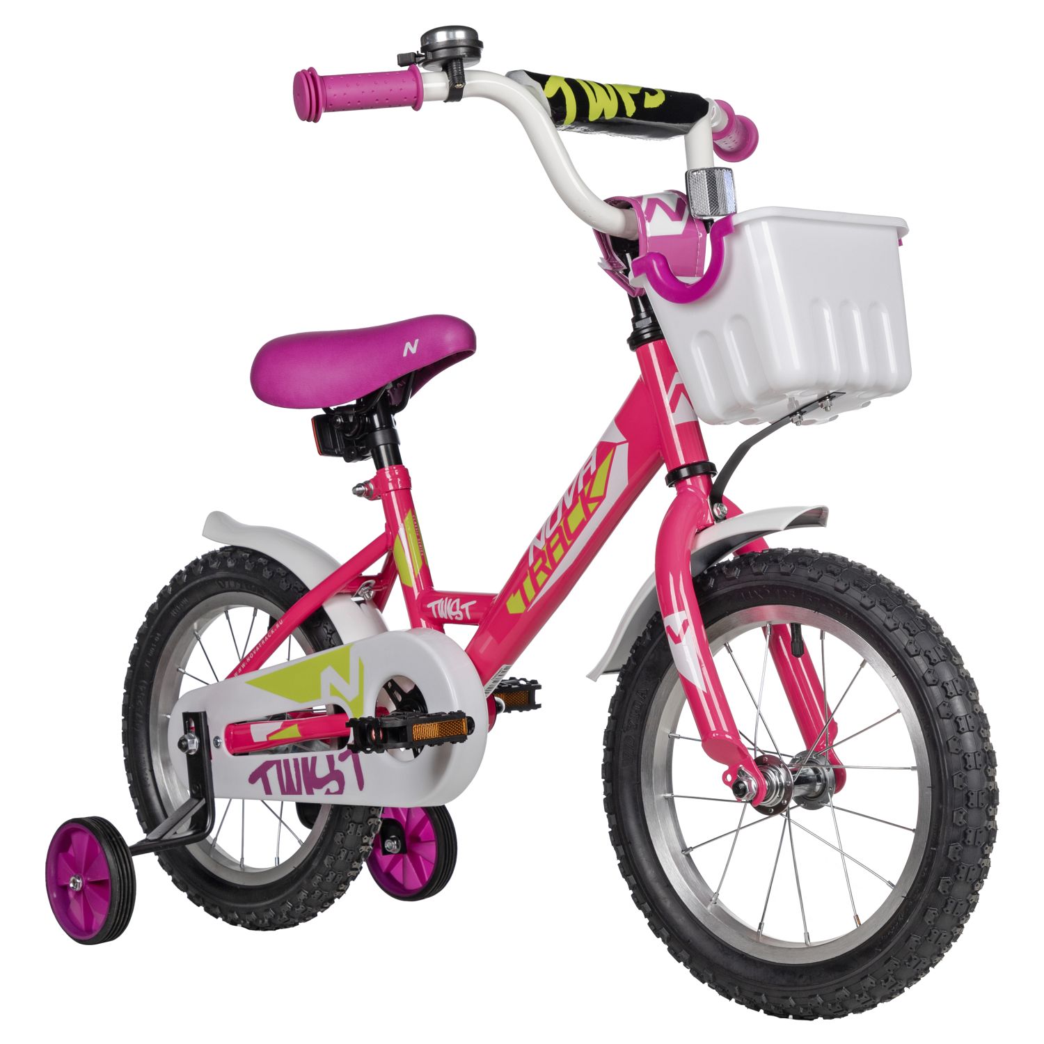 Двухколесный велосипед Novatrack 14 дюймов - фото 1