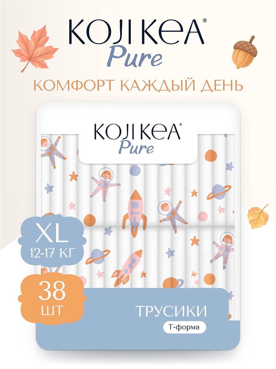 Трусики Koji Kea XL (12-17 кг) 38 шт. - фото 1