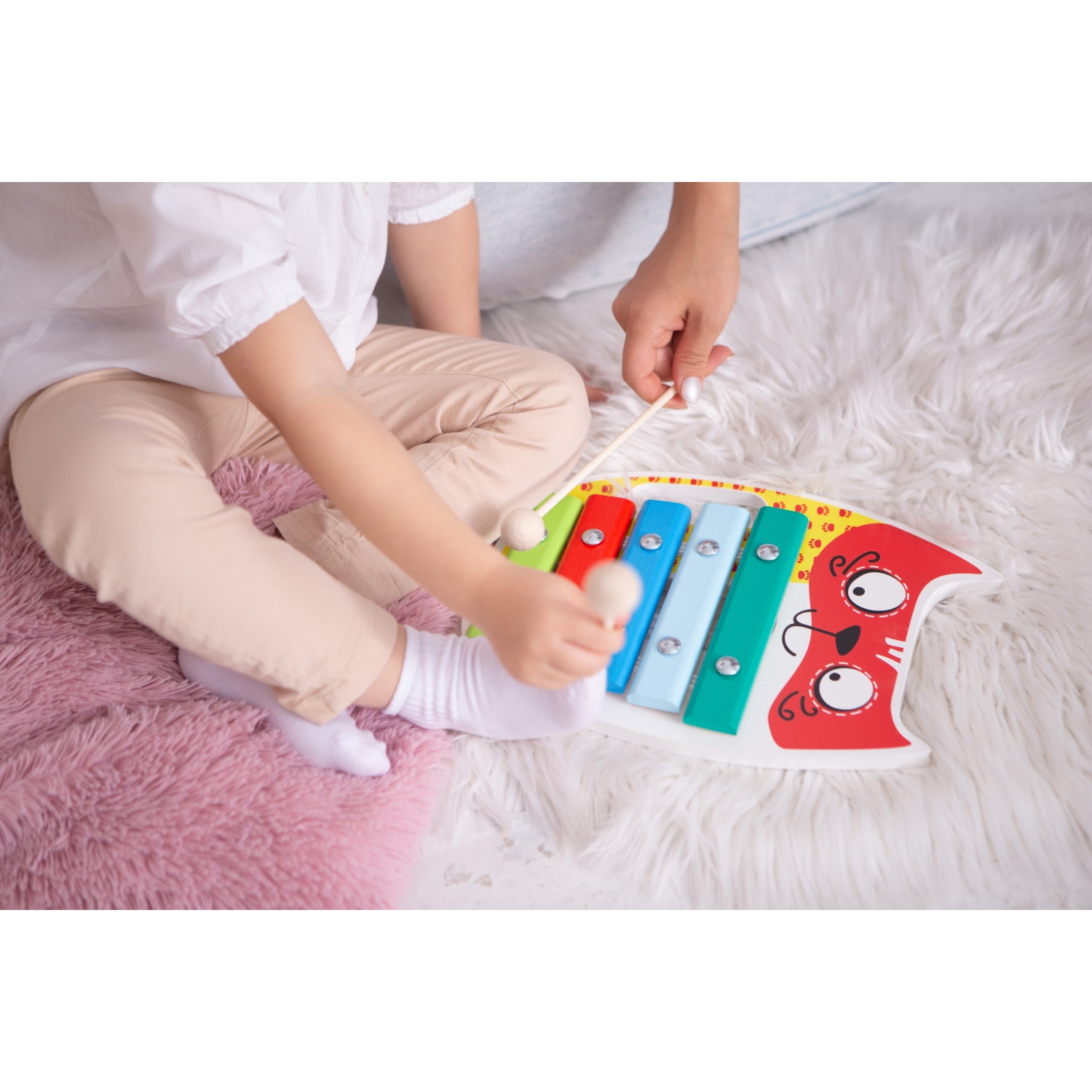 Игрушка музыкальная Alatoys ксилофон, мелодика - фото 10