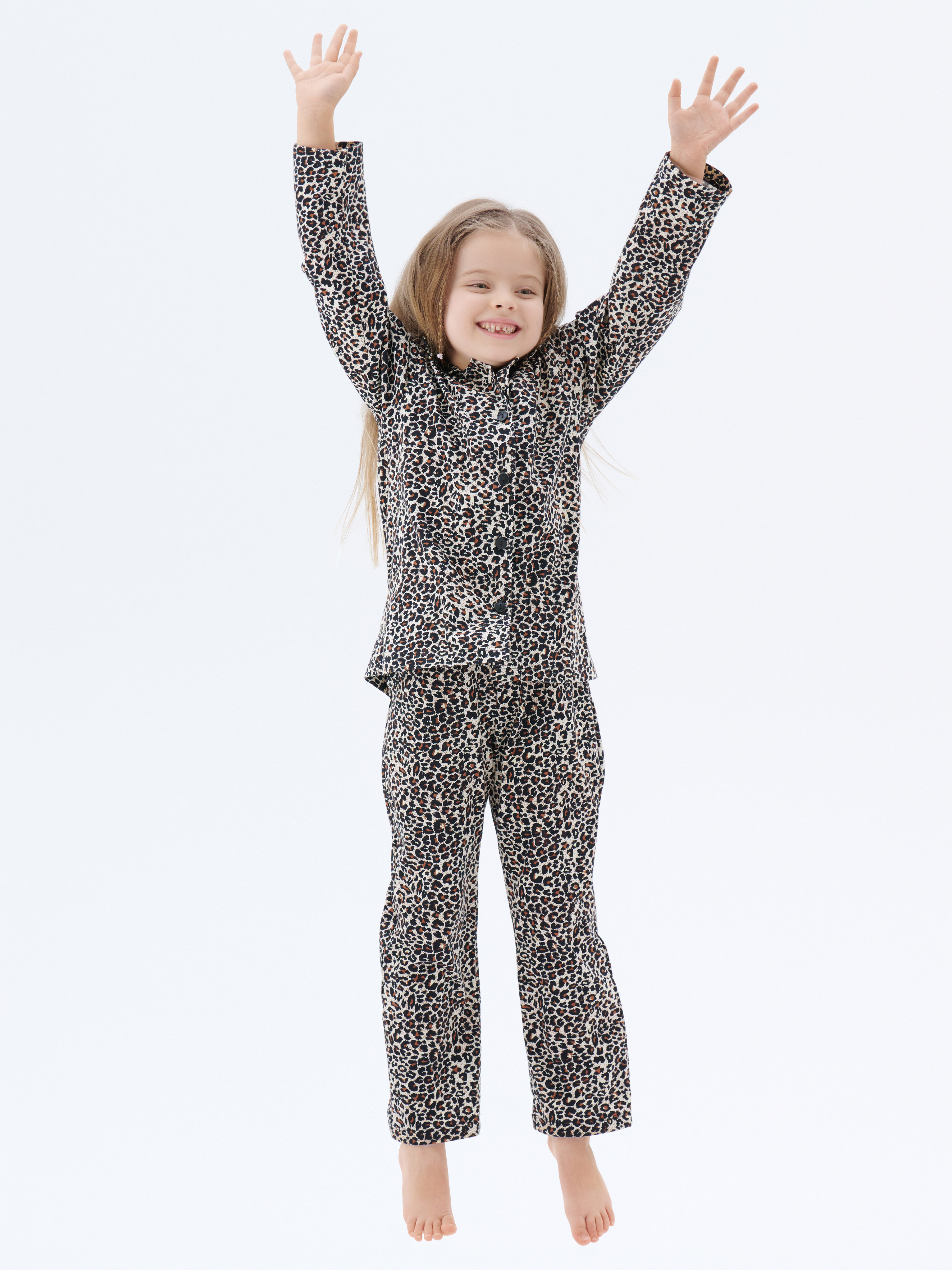 Пижама КрутышОк Т-026 коричневый, черный - фото 2