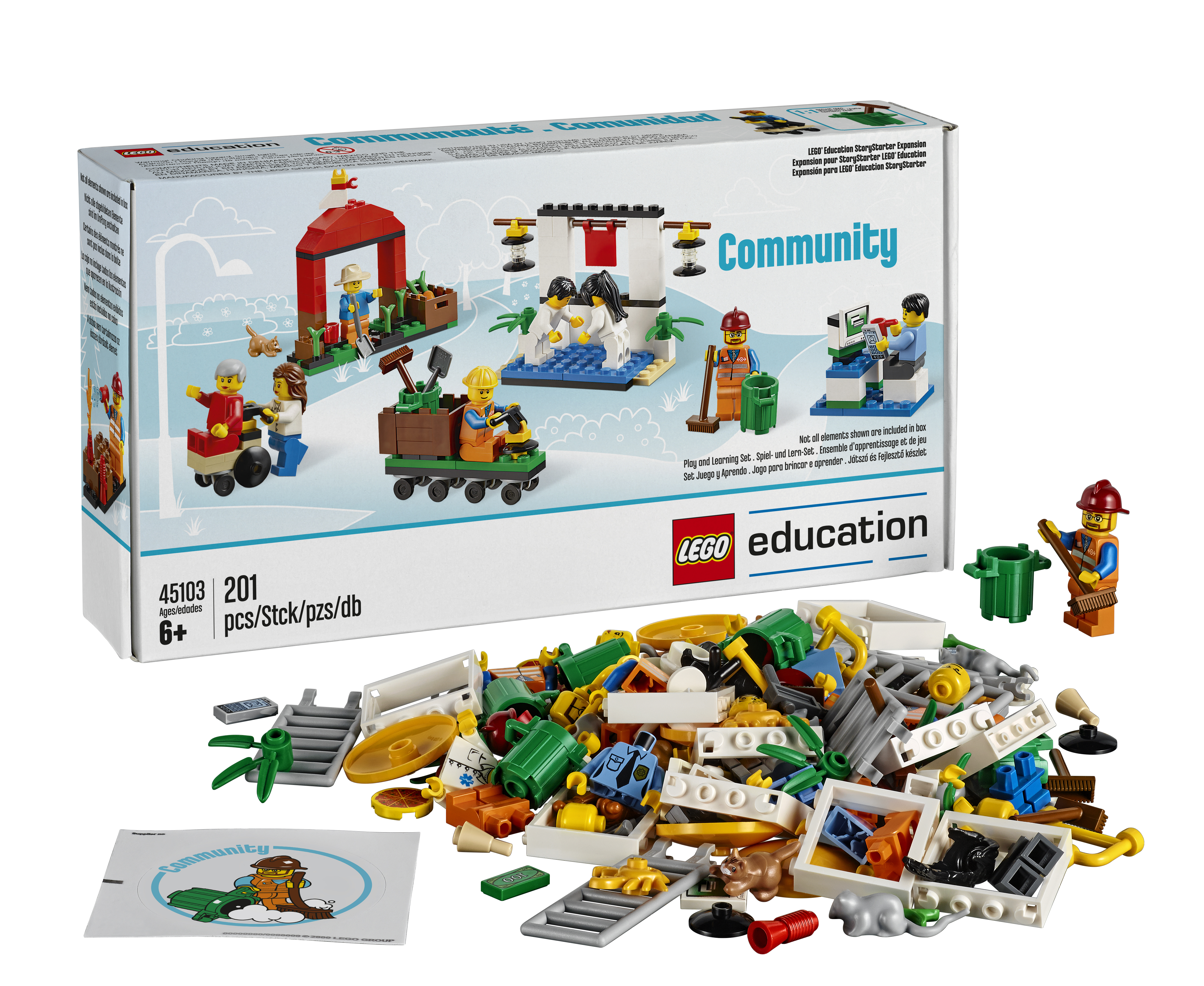 Конструктор LEGO Education 45103 Развитие речи 2.0. 201 дет. - фото 1