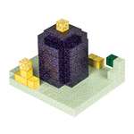 Конструктор Обсидиановый столб магнитный 199 дет.