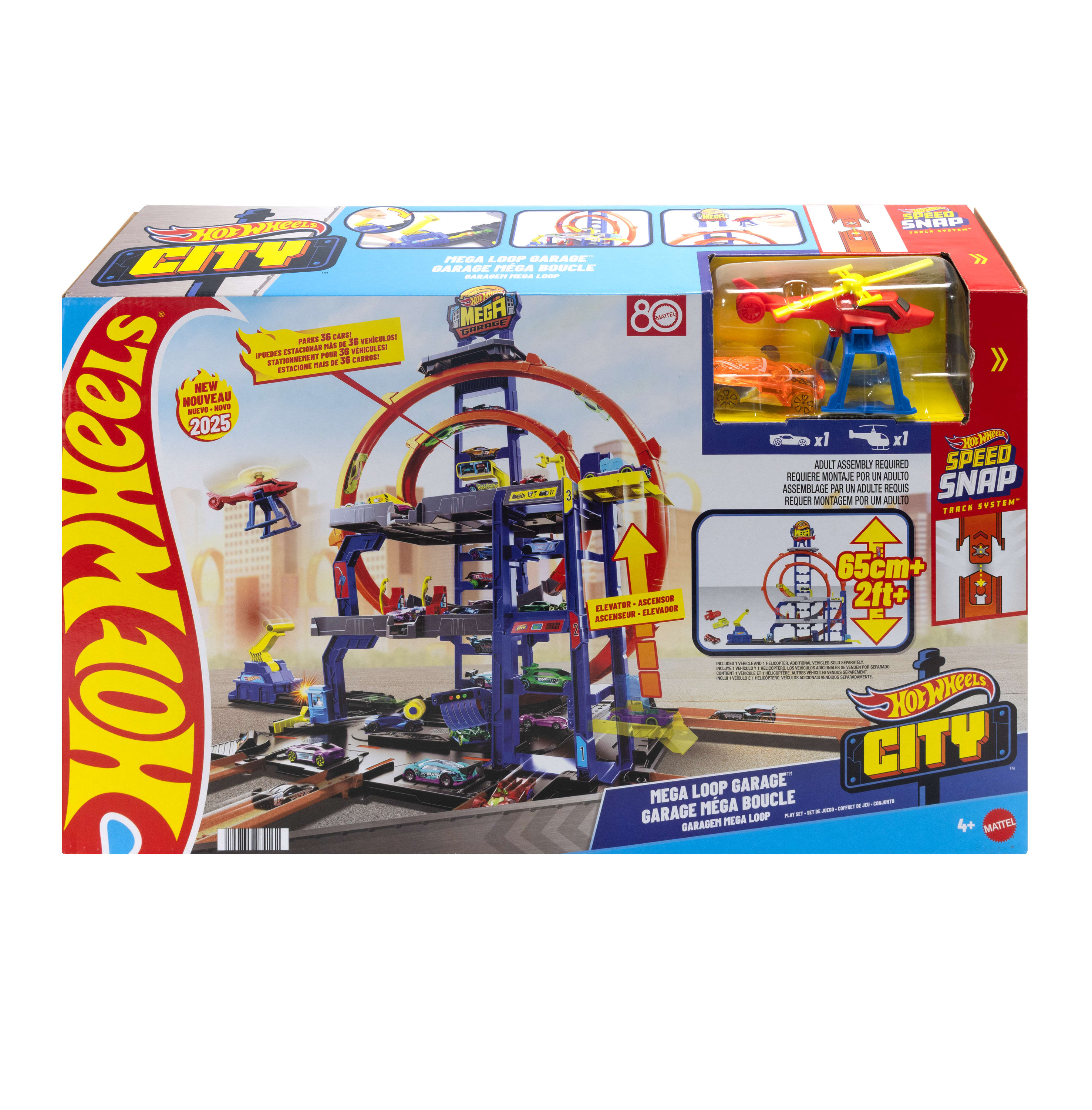 Гараж Hot Wheels City Мега гараж JBM74 - фото 5