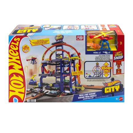 Гараж Hot Wheels City Мега гараж