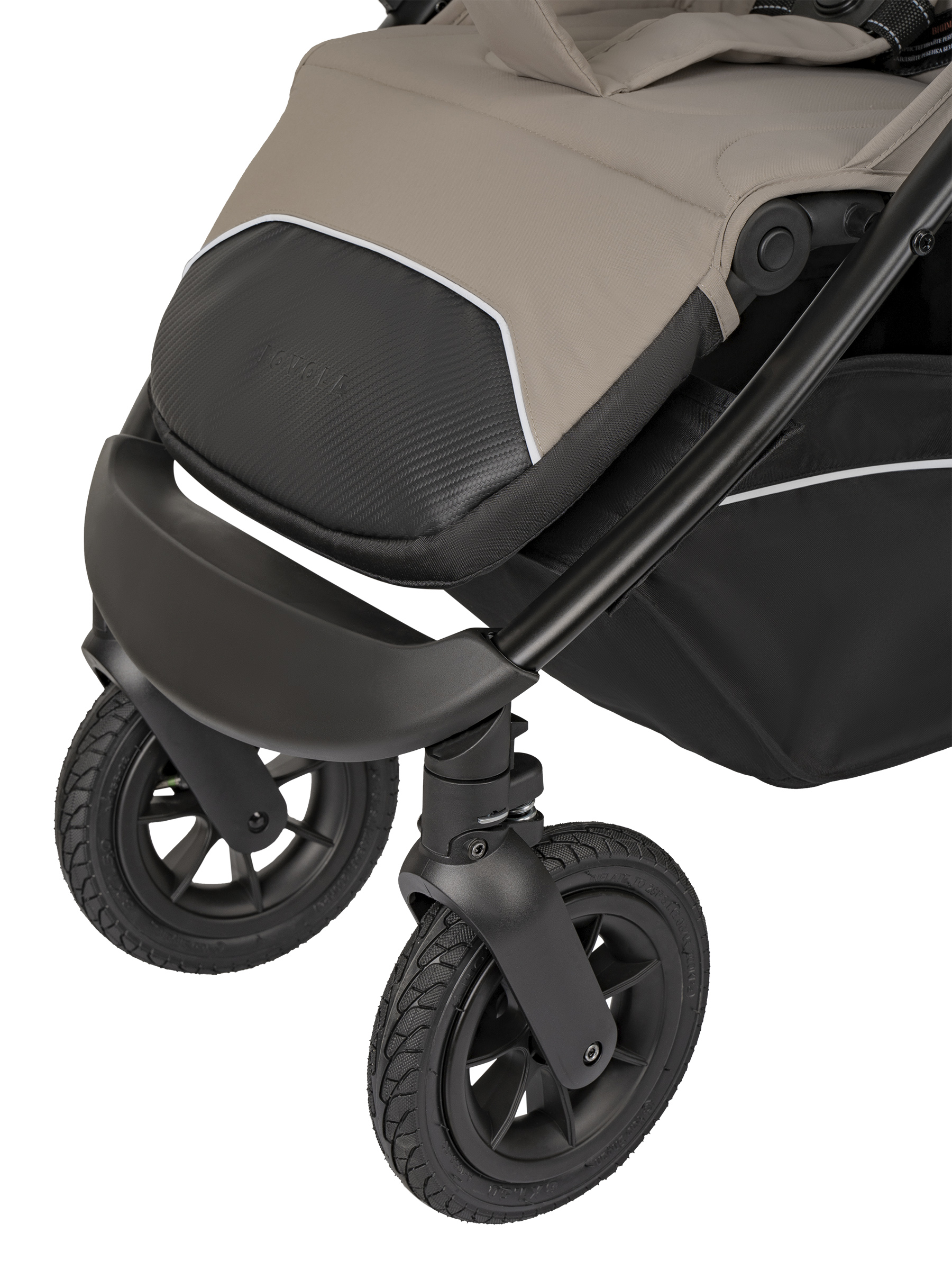 Коляска прогулочная JOVOLA SELENA Air 2025 с сумкой бежевый - фото 34