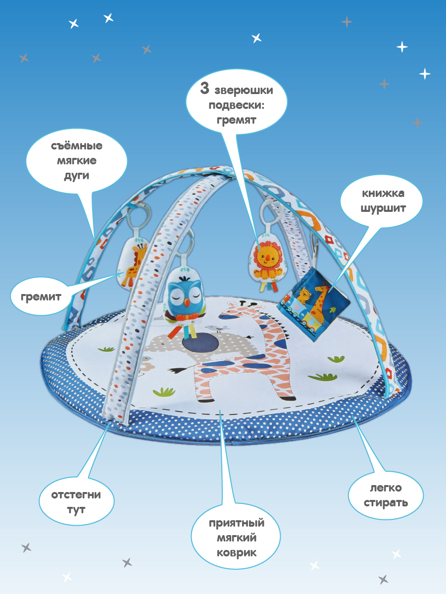 Коврик Veld Co с дугами - фото 3