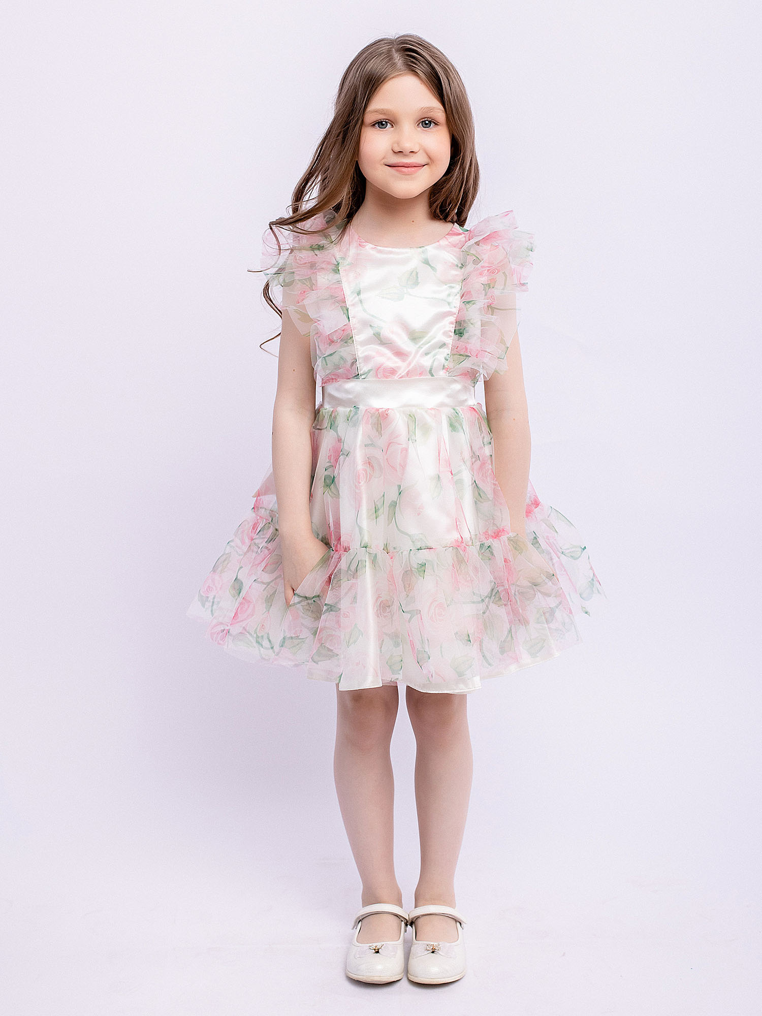 Платье пуговка 018 П22-2 - фото 1