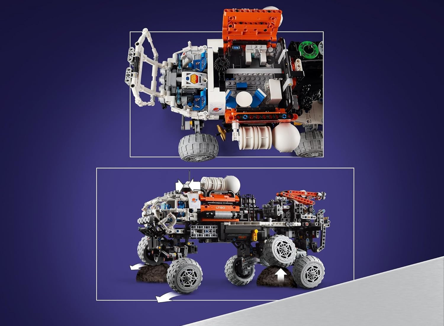 Конструктор LEGO Technic Марсоход 1599 дет. - фото 9