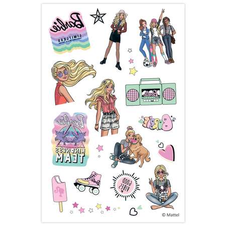 Временные татуировки Barbie
