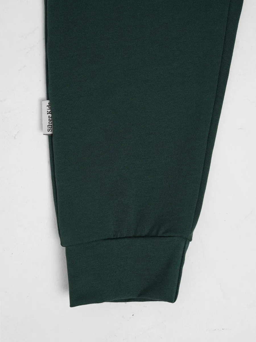 Брюки 2 шт Супер Пупс 2пр/штаны/тмнсиний/тмнзеленый - фото 17