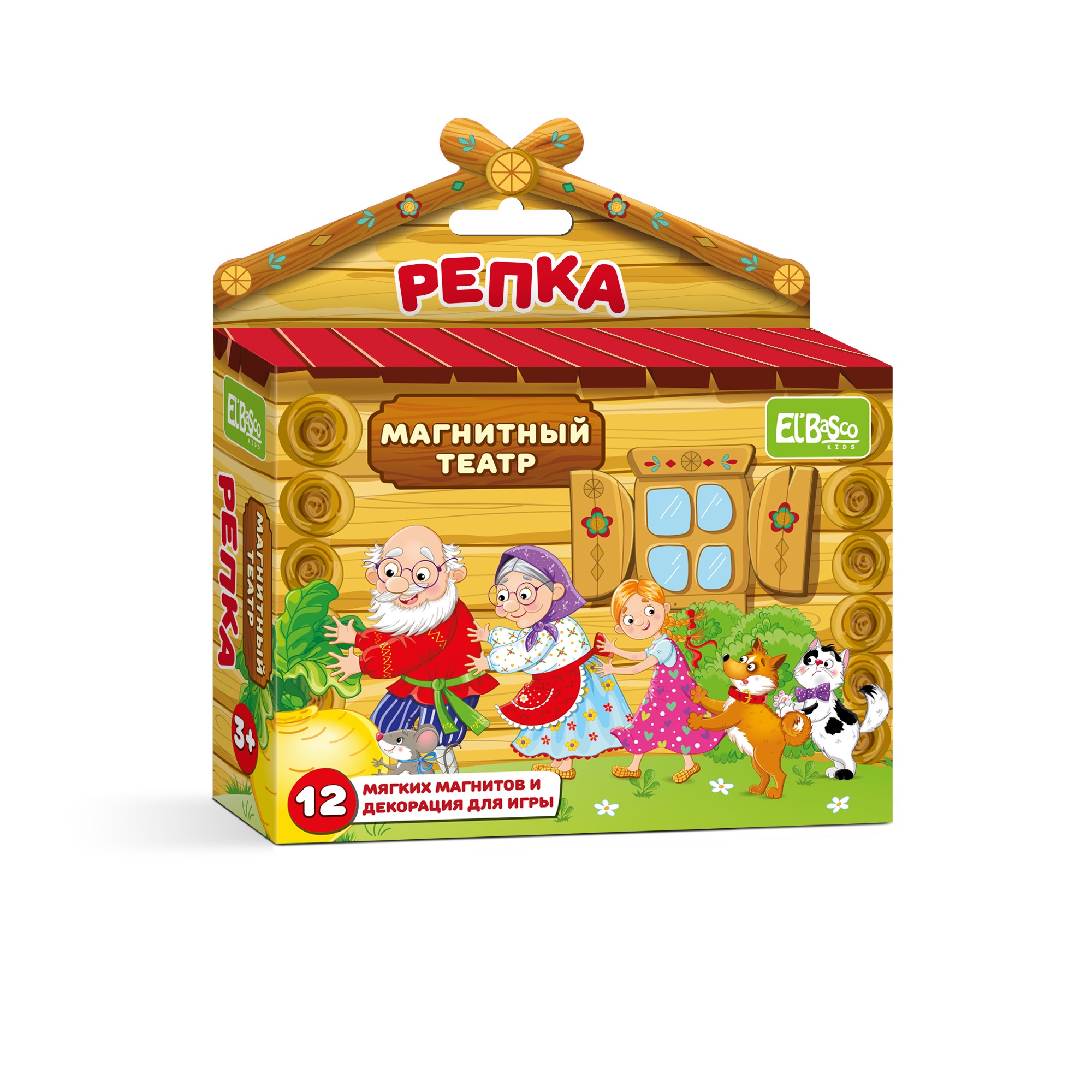 Игра на магнитах El BascoKids театр Репка - фото 1