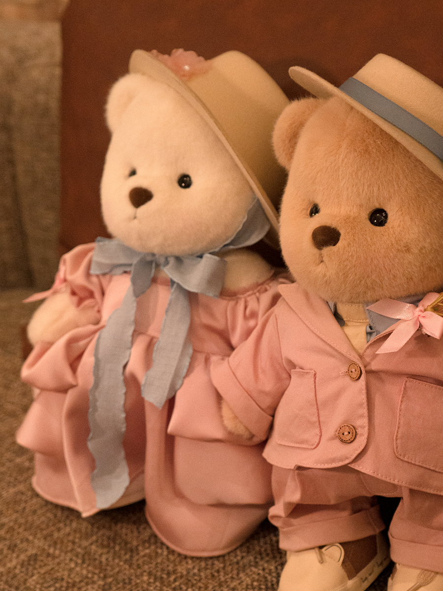 Мягкая игрушка TeddyTales Медведь Сладкая парочка M - фото 16