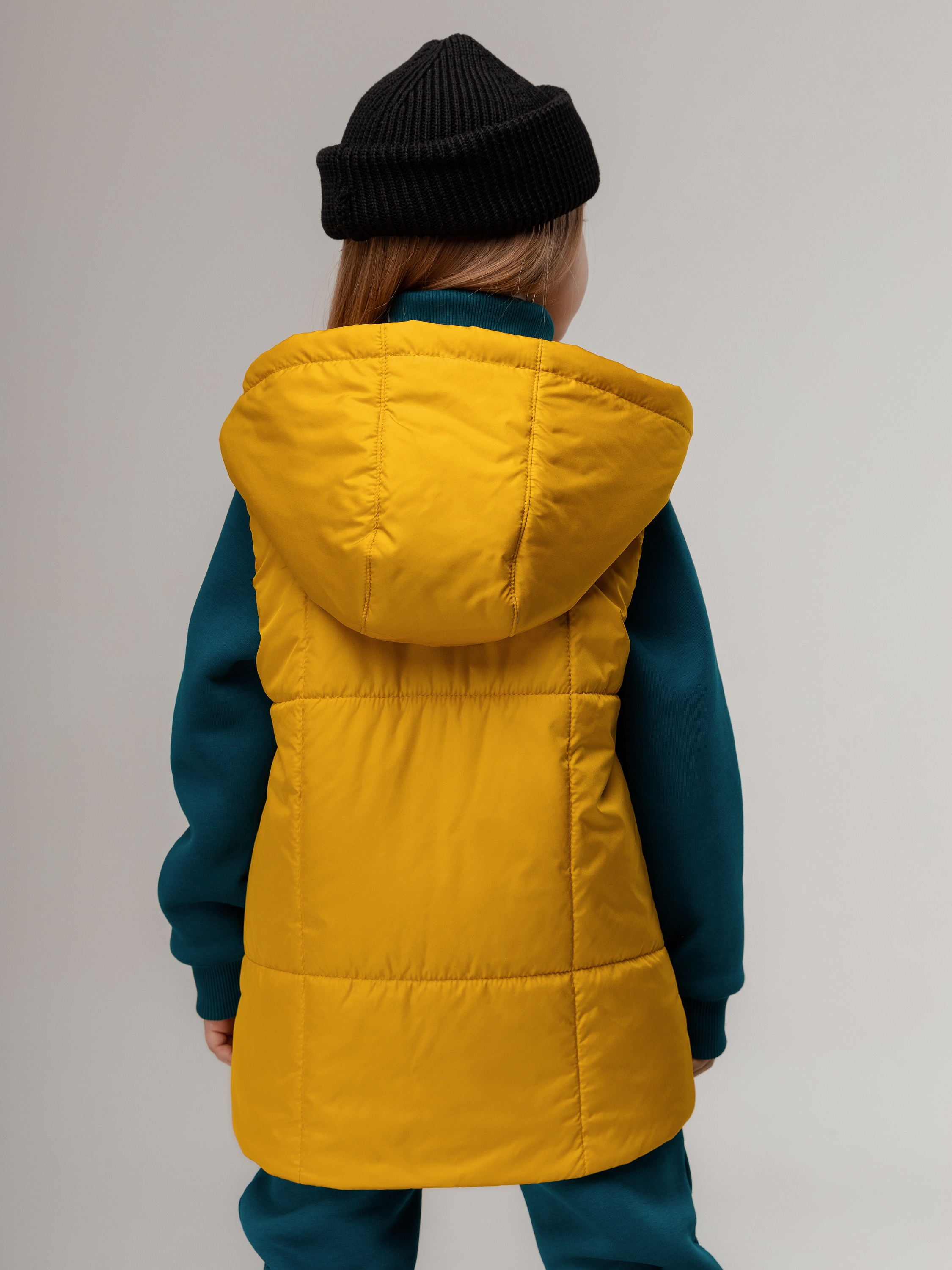 Жилет Bodo 14-68МU_горчичный - фото 7