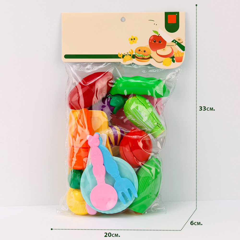 Игрушка TIPTOPOLIS Разрезные овощи 18 предм. - фото 9