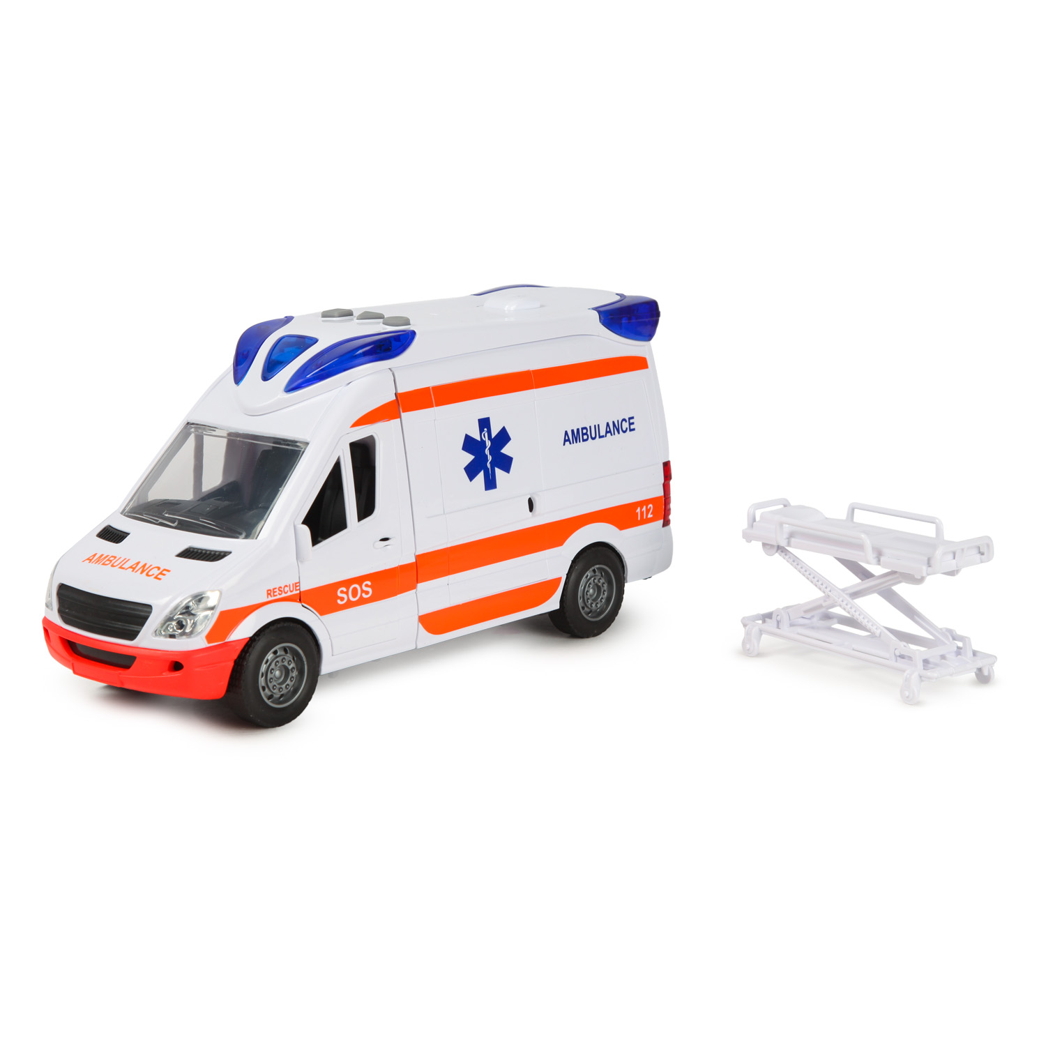 Машинка Mobicaro 1:14 Скорая 666-10P - фото 1