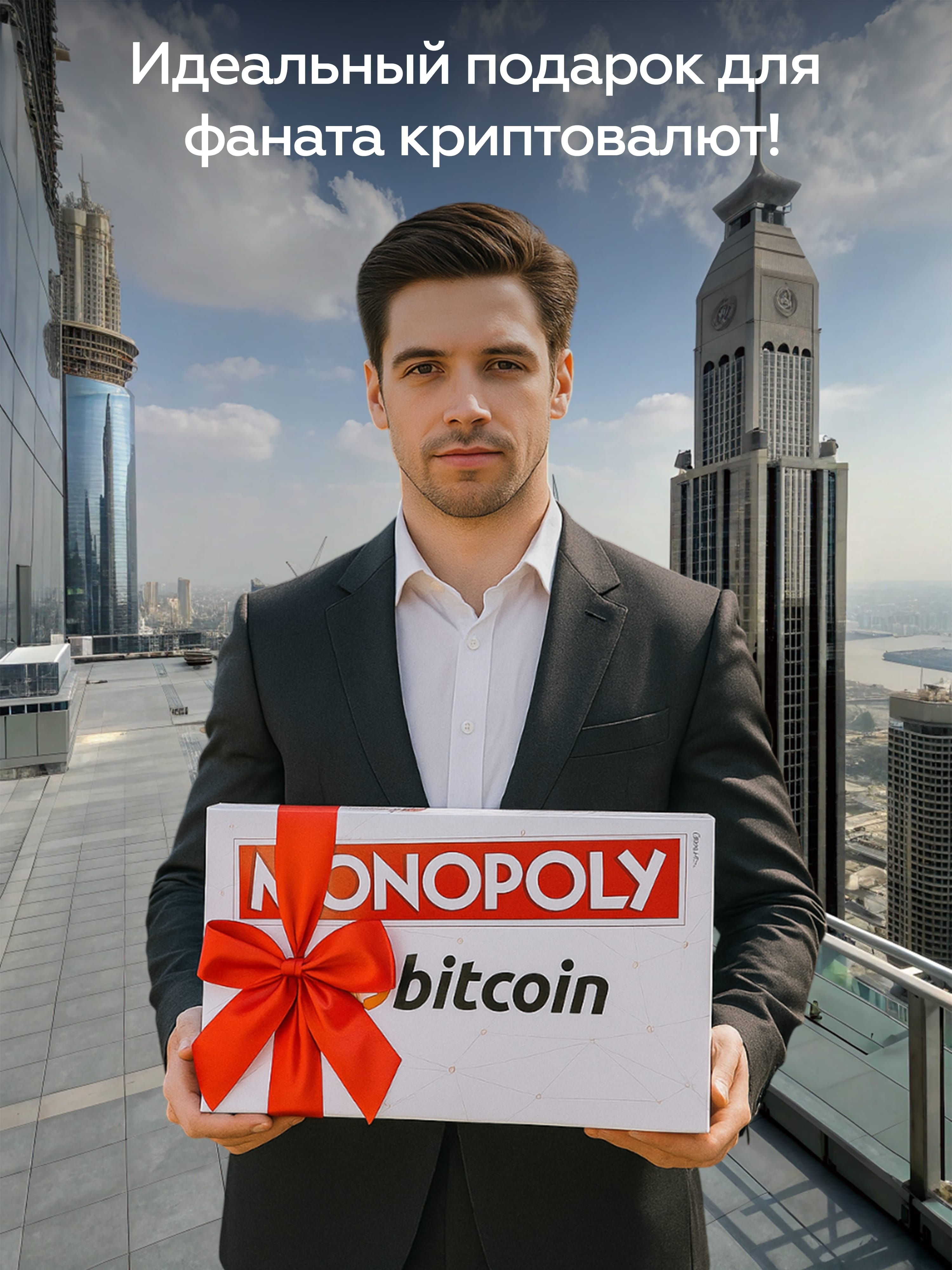 Настольная игра HASBRO (GAMES) Monopoly bitcoin биткоин - фото 10