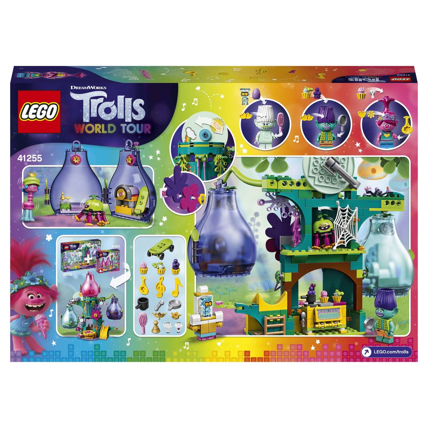 Конструктор LEGO Trolls Праздник в Поп-сити блочный - фото 3