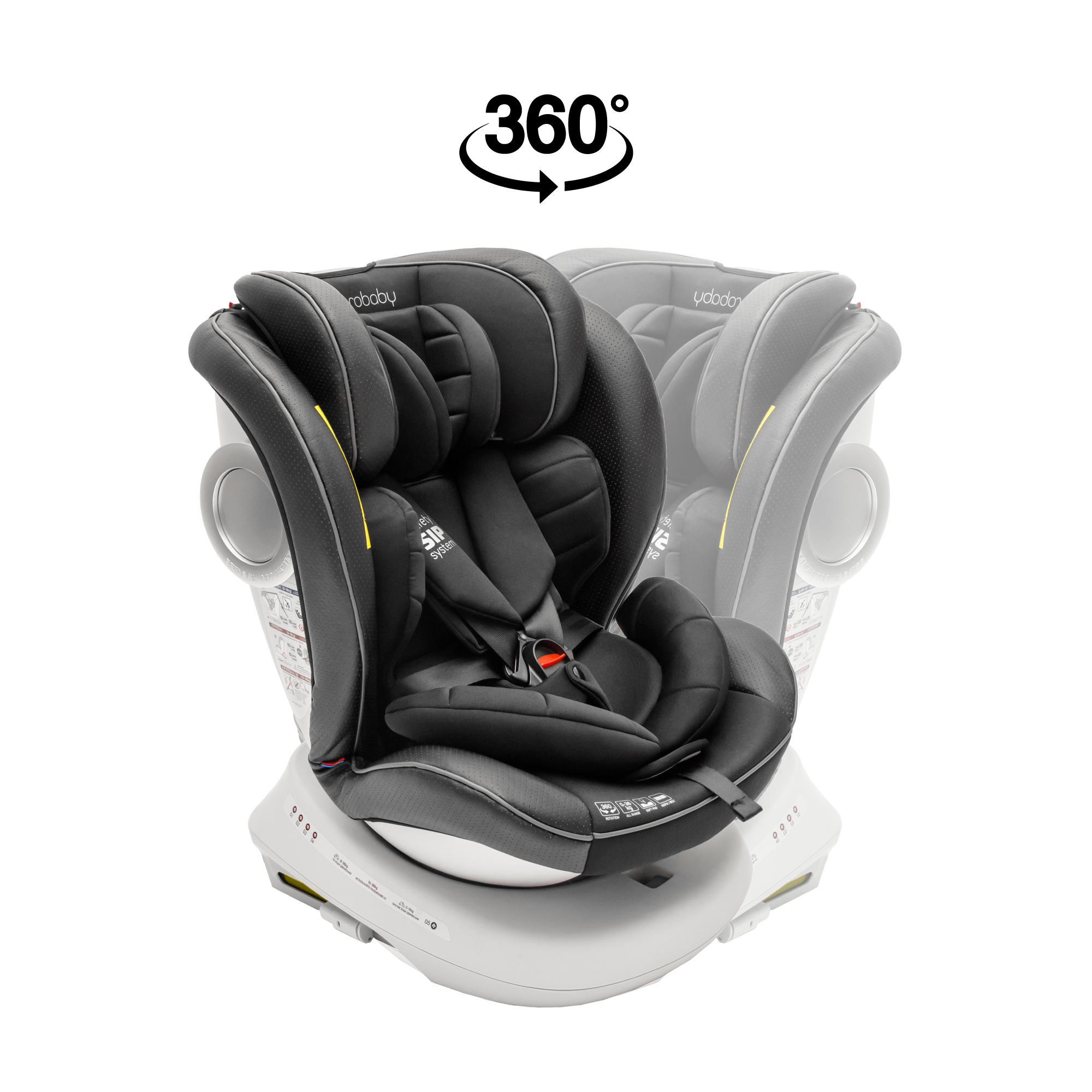 Автокресло Amarobaby Isofix 1/2/3 (9-36 кг) - фото 11