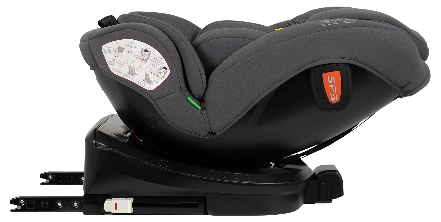 Автокресло Costa YB108А Isofix 0+/1/2/3 (0-36 кг) серый - фото 11