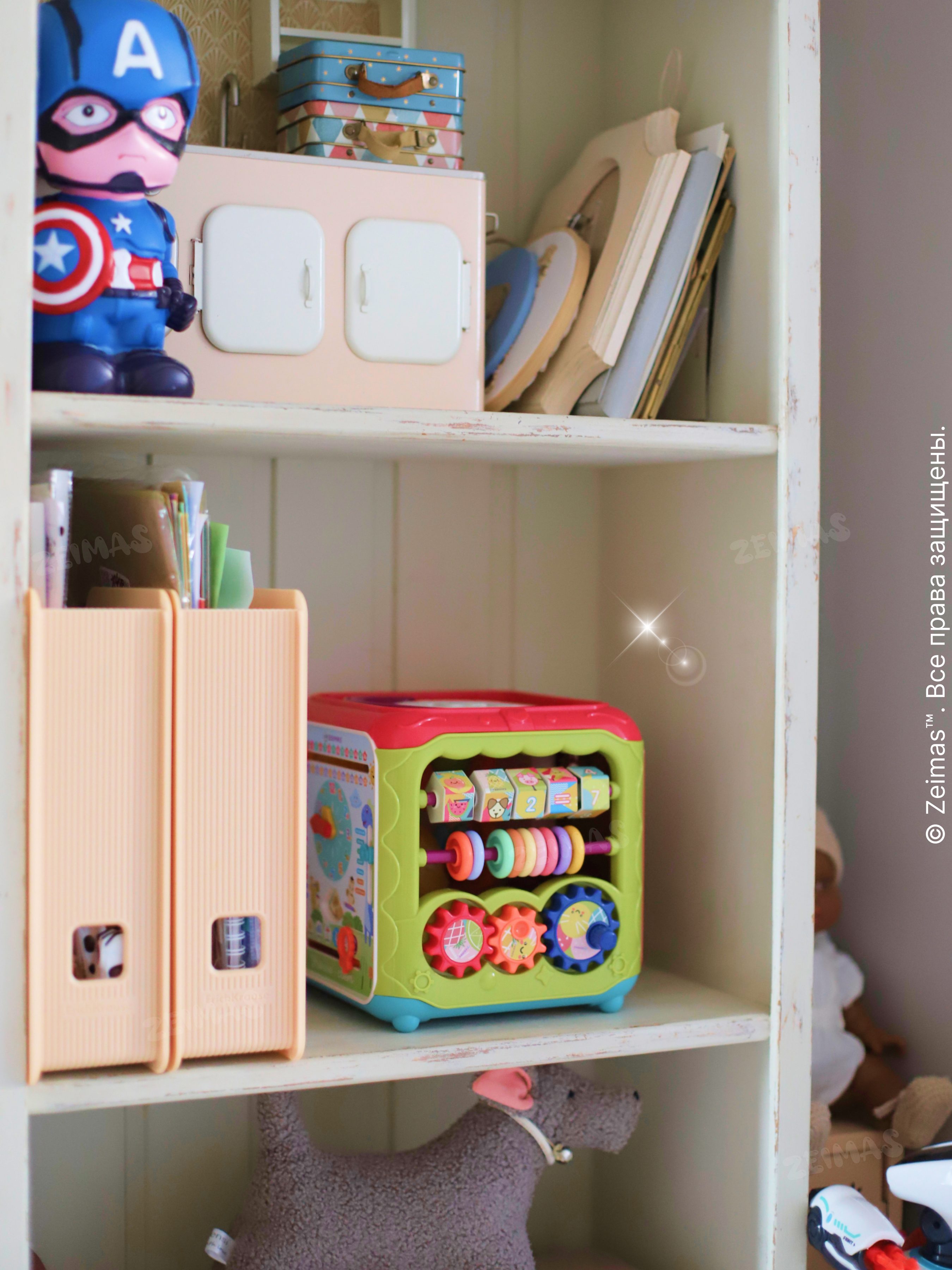 Игрушка Zeimas бизиборд Сортер музыкальный Милчик 7в1 в ассортименте - фото 17