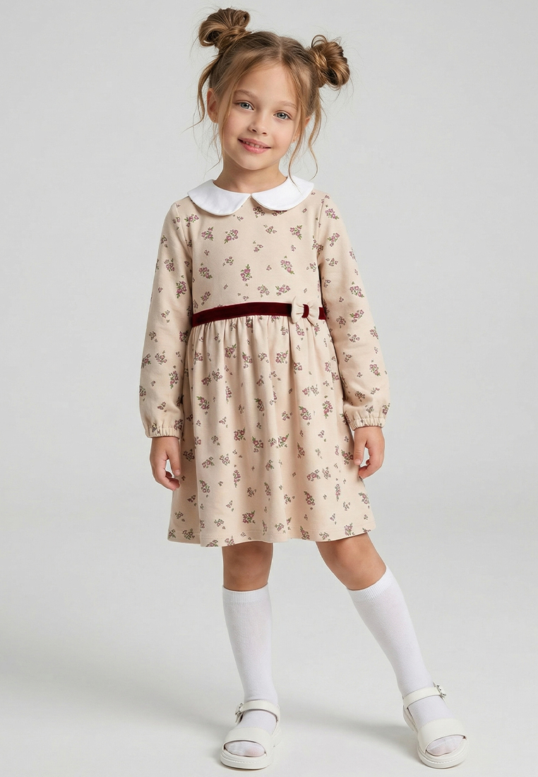 Изображение товара Платье YOULALA 116, 100% хлопок, цветы