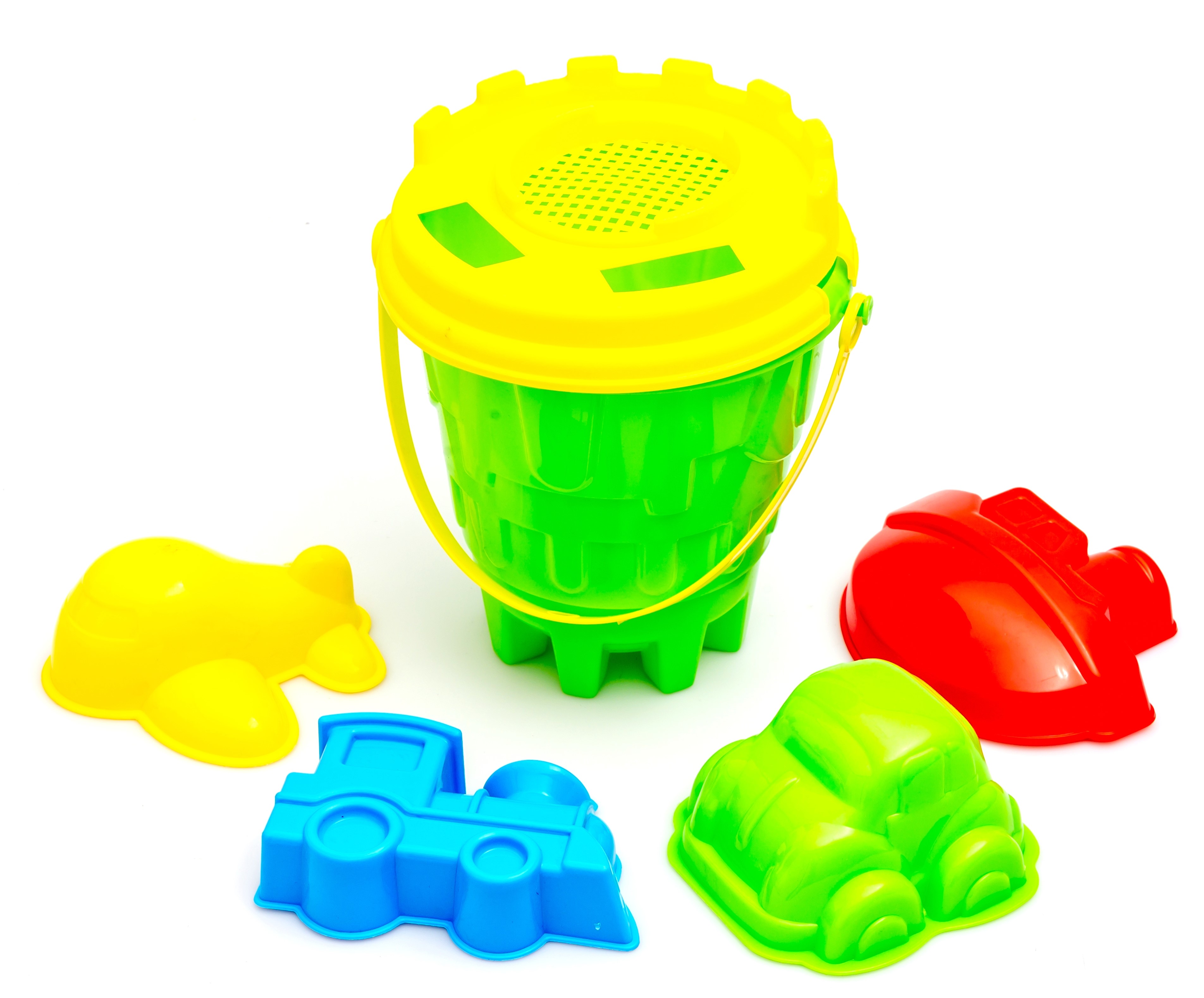 Песочный набор Тишин папа Ведёрко с аксессуарами - фото 2