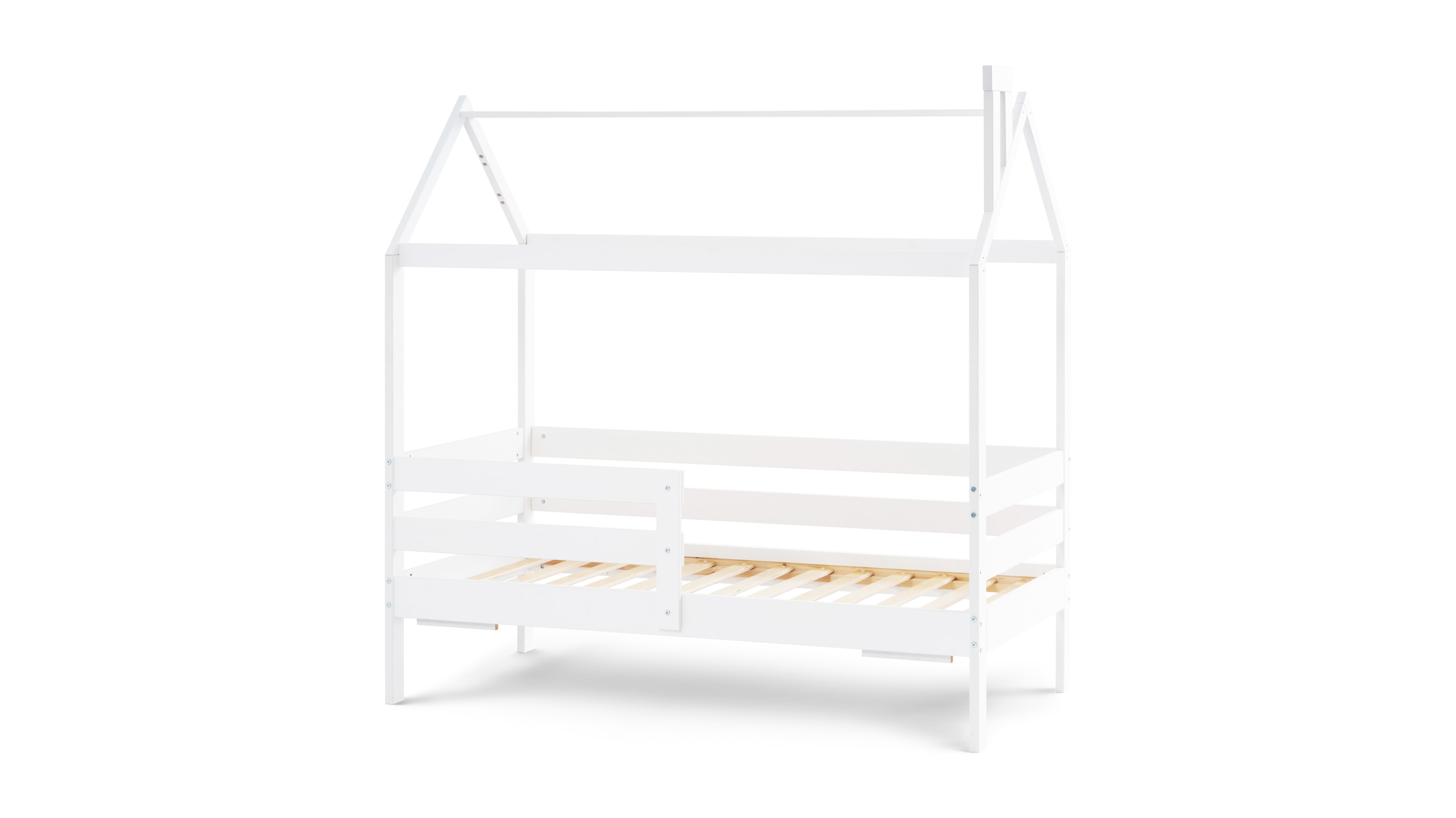 Кровать односпальная IKEA Ош (белый) - фото 14