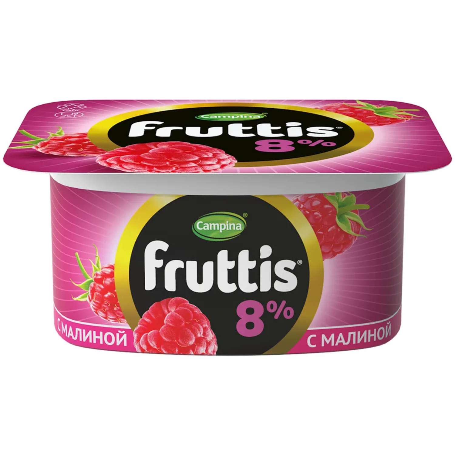 Продукт йогуртный Фруттис малина/ананас-дыня 8% 115г - фото 2