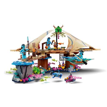 Конструктор LEGO Avatar Дом Меткайина на Рифе блочный
