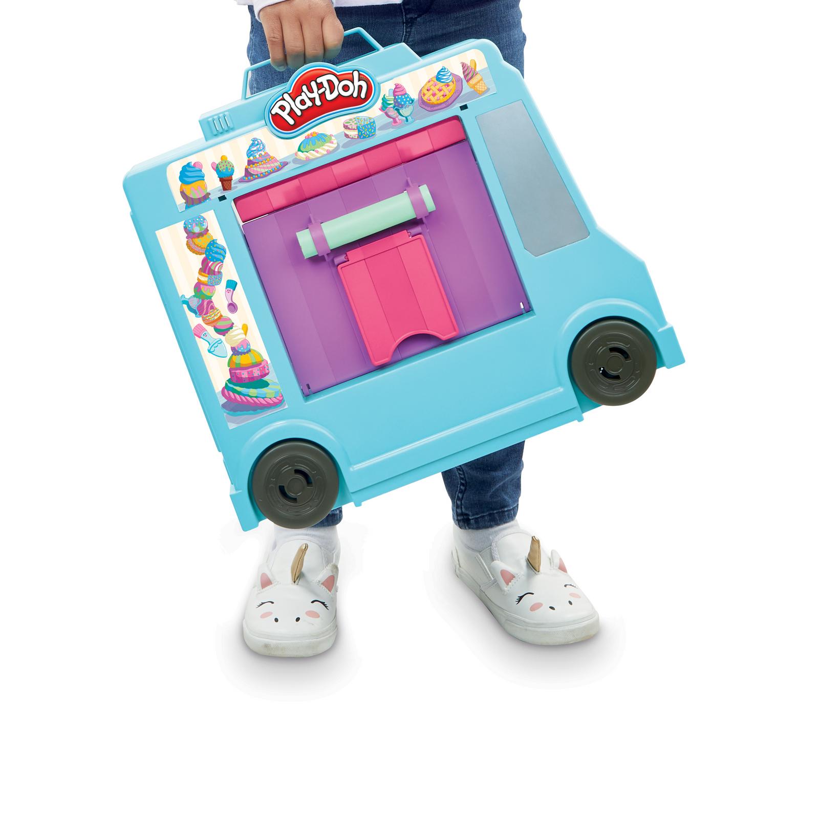Пластилин Play-Doh Грузовичок с мороженым - фото 10