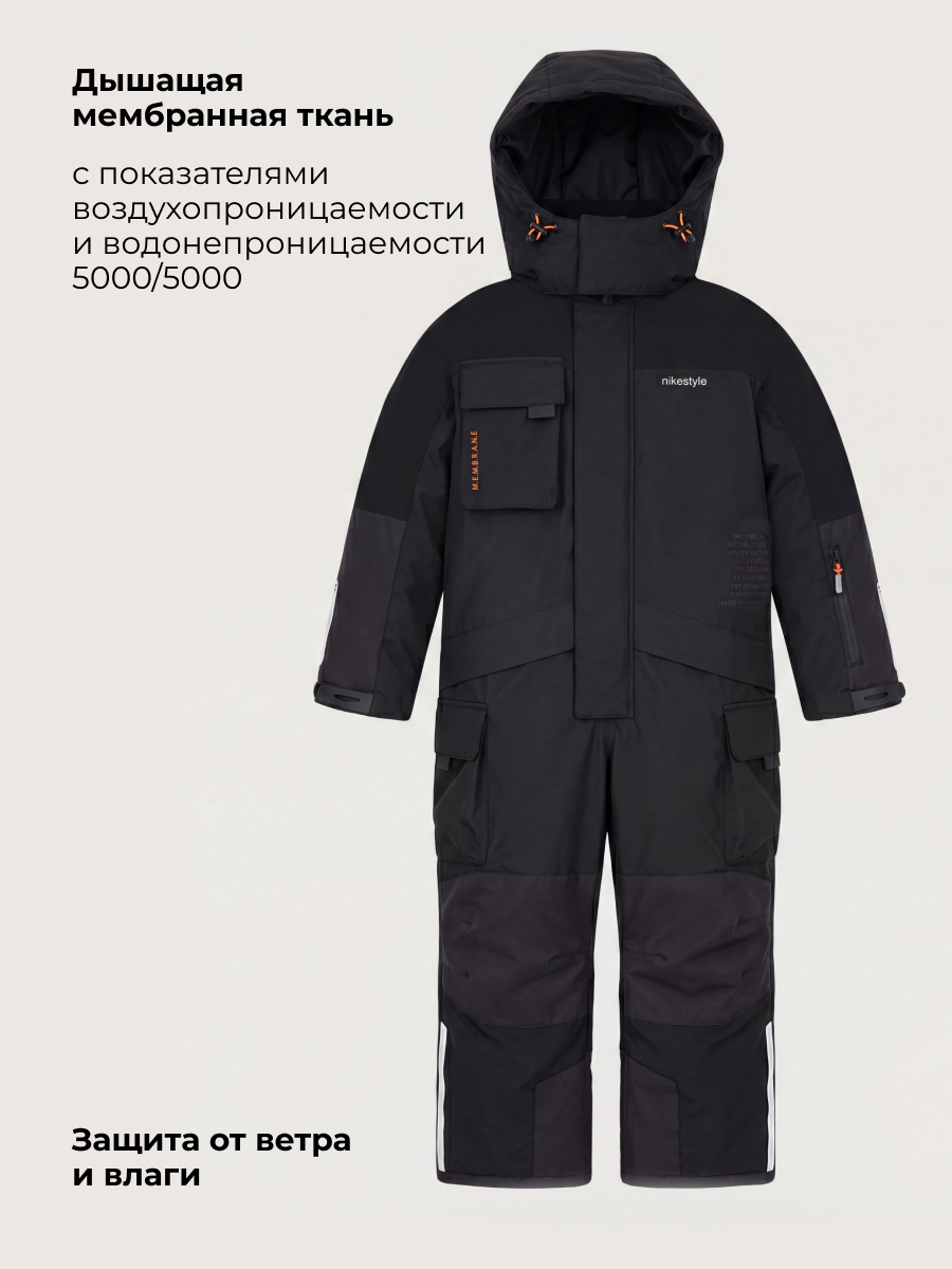 Комбинезон NIKASTYLE 8з4526 черный - фото 4