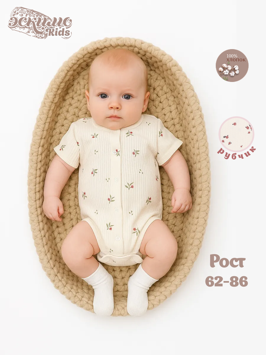 Боди 2 шт Эскимо 204-701 - фото 3