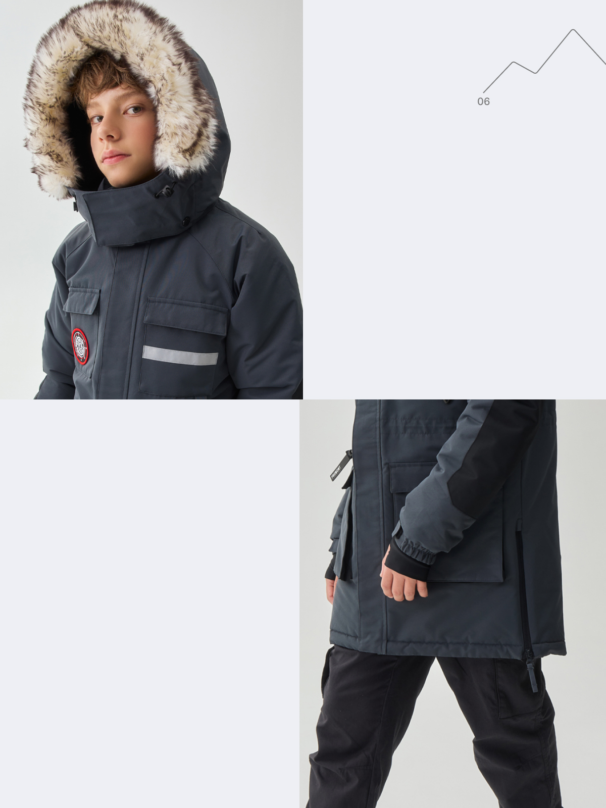 Куртка Premont WP524938GREY - фото 9