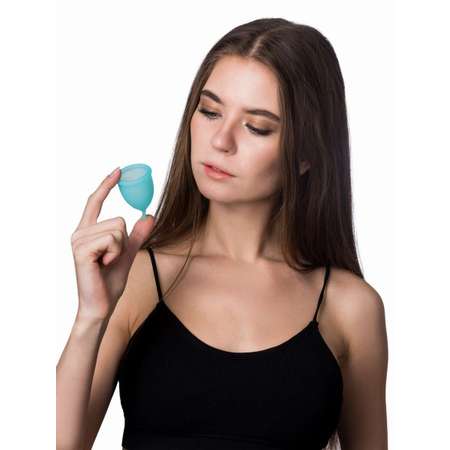 Менструальные чаши GLOW CARE Classic c мешочком размеры S (18 мл) и M (25 мл)