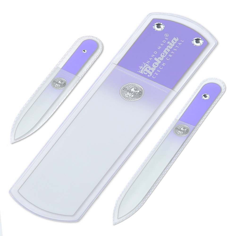 Маникюрный набор BOHEMIA Czech Glass Nail Files 3 предм. - фото 2