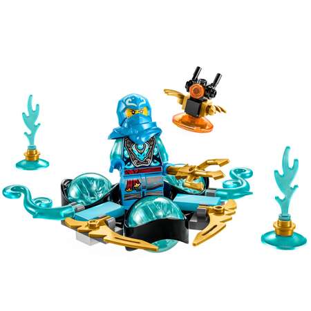 Конструктор LEGO NINJAGO Nyas Dragon Power Spinjitzu блочный