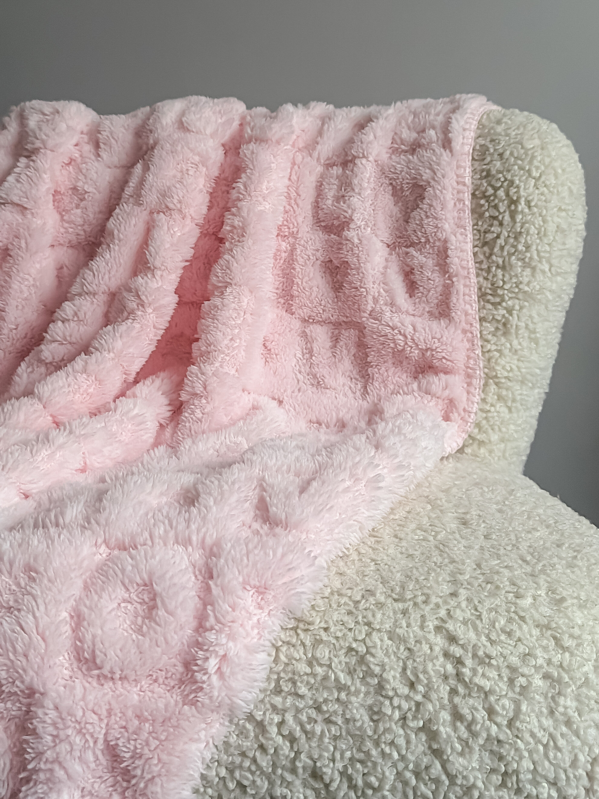 Плед ОТК 200 x 150 см велсофт - фото 1