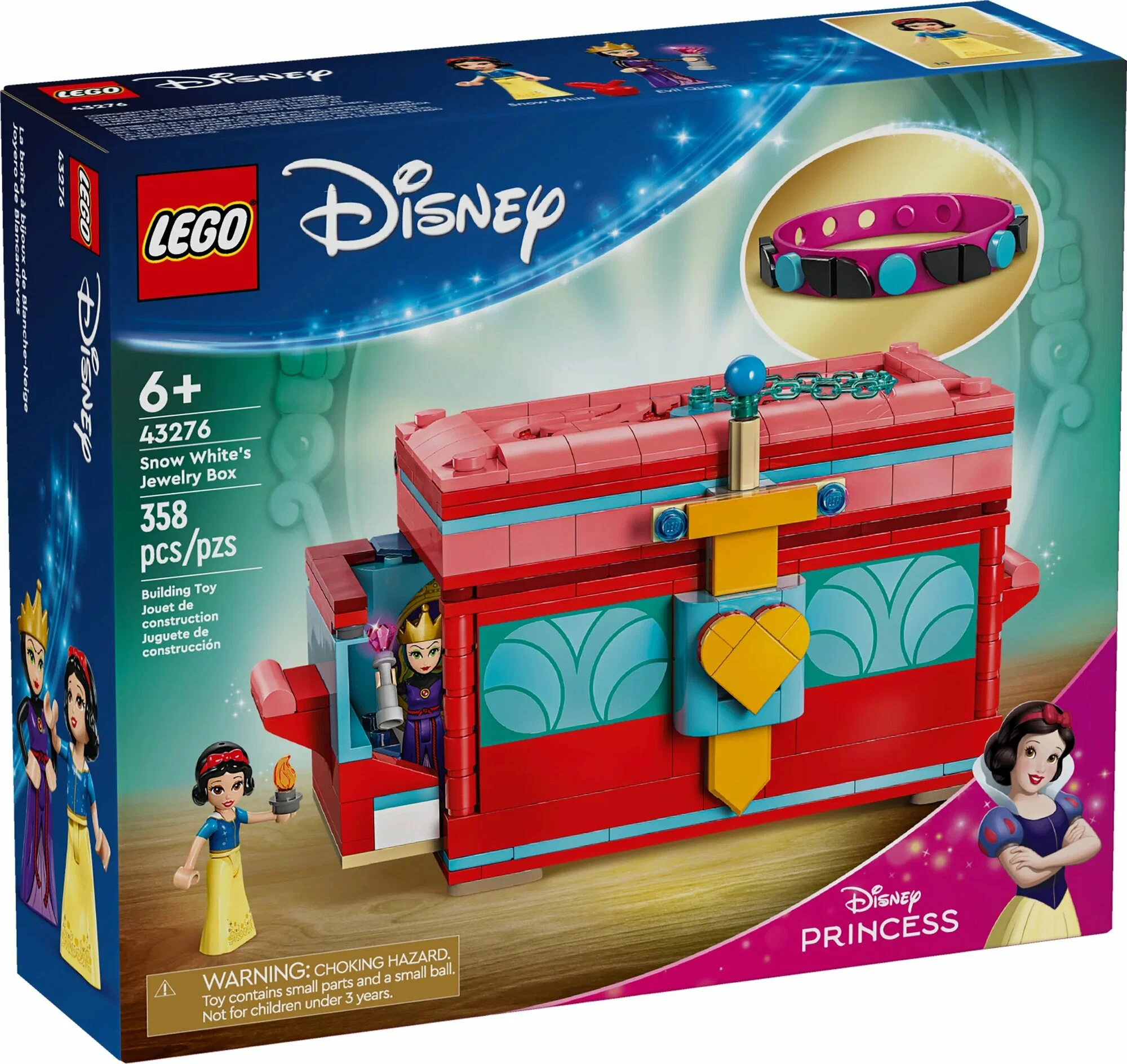 Конструктор LEGO Disney Princess Шкатулка для драгоценностей 358 дет. - фото 1