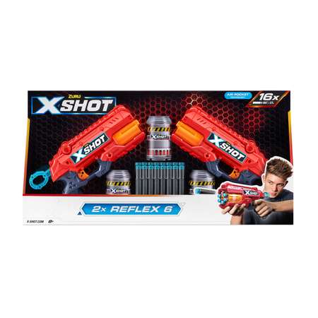 Бластер Zuru XSHOT  Excel Эксель REFLEX 2 бластера