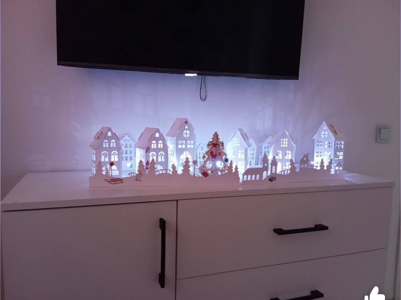 Новогодний декор HappyLine Бумажная гирлянда - фото 30