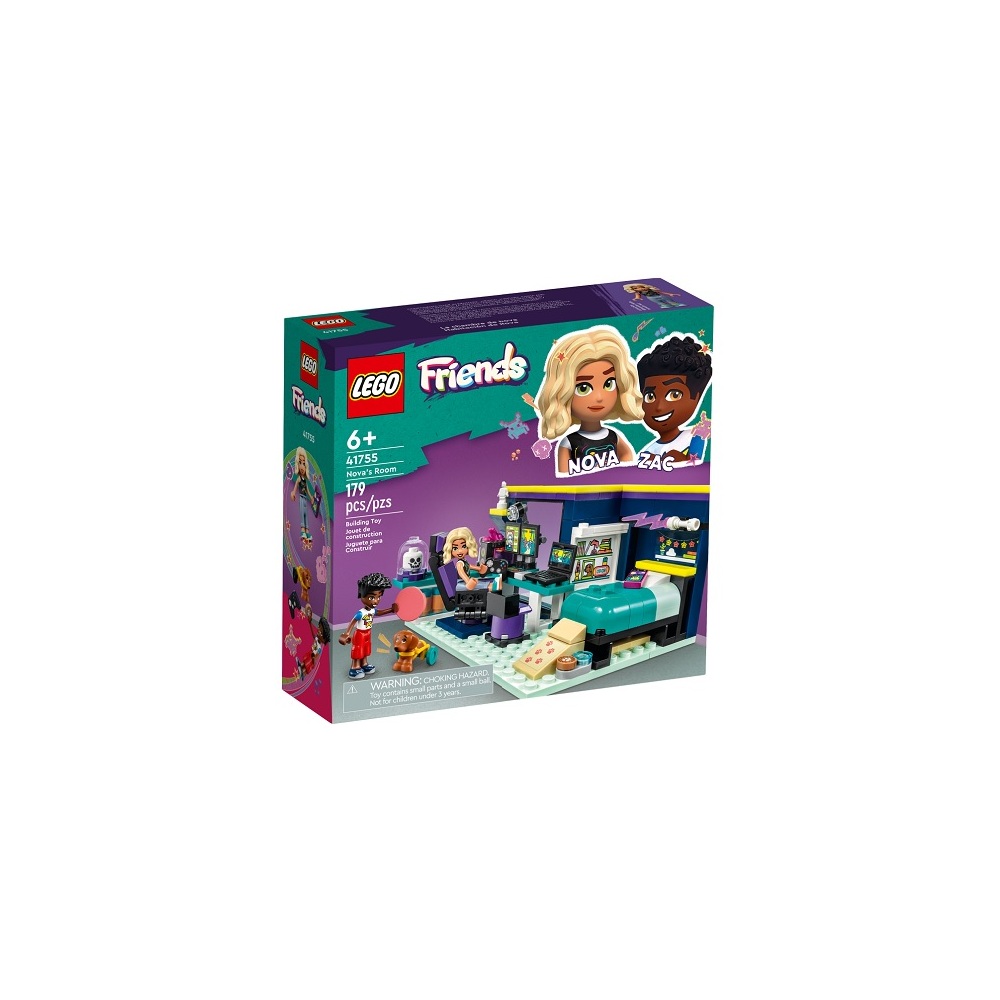 Конструктор LEGO Friends Комната Новы 41755 856 дет. - фото 1