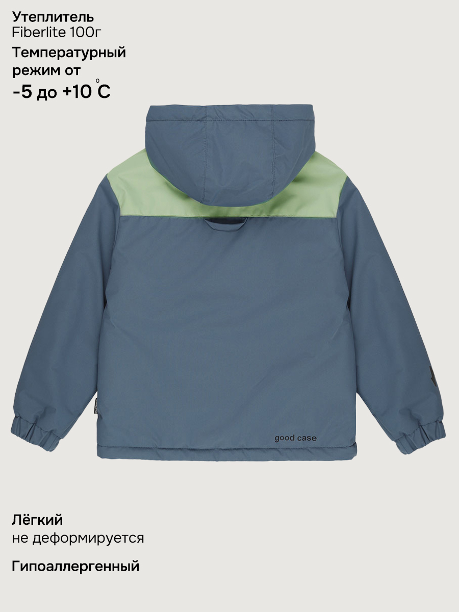 Куртка NIKASTYLE 4м5526 деним/фисташка - фото 5