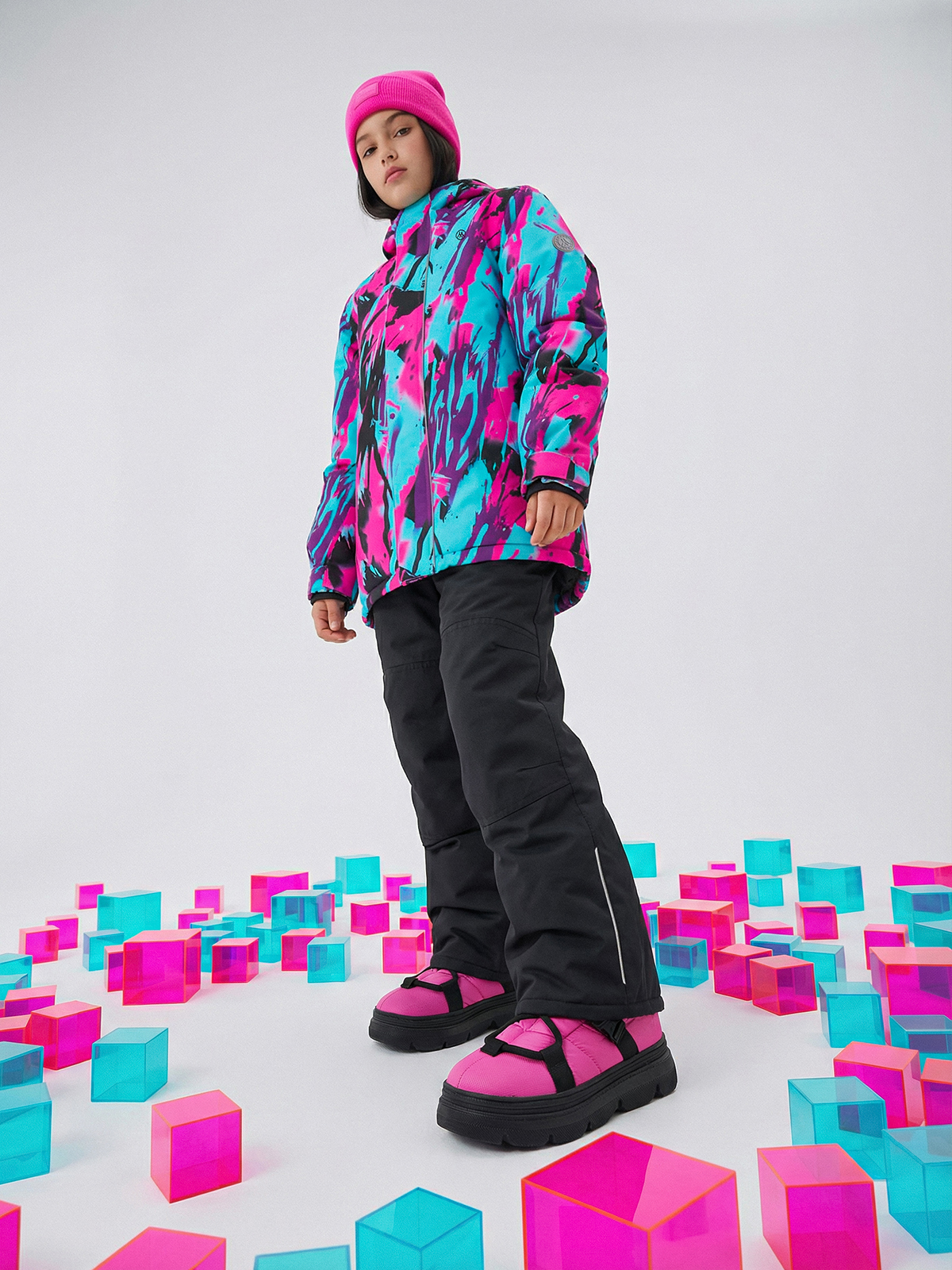 Изображение товара Зимний комплект для девочки Premont 104 водоотталкивающий утепленный