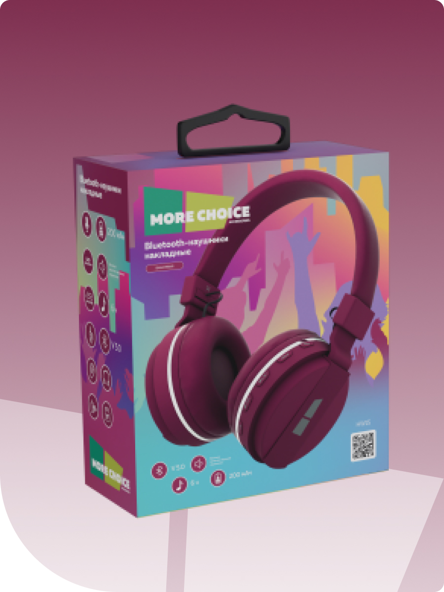 Наушники накладные More Choice - фото 5