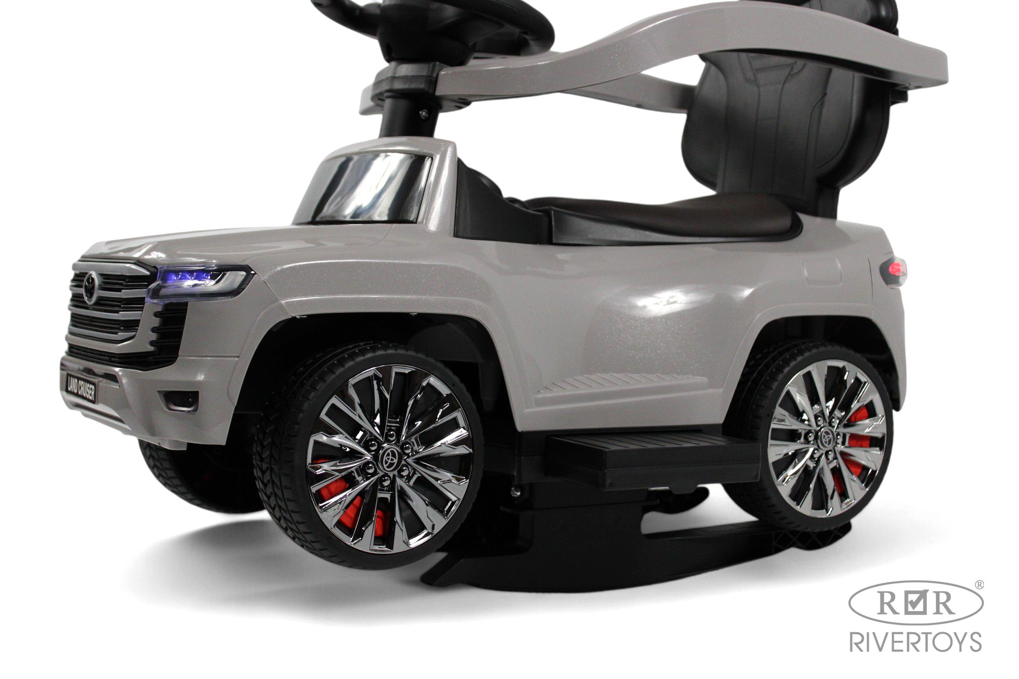 Электромобиль RIVERTOYS Toyota Z002ZZ-A-GREY С пультом ДУ - фото 14